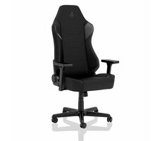 Nitro Concepts X1000 Stealth Black schwarz / Gaming-Stuhl / Stoff / verstellbar / Rollen / Belastbarkeit 135 kg 