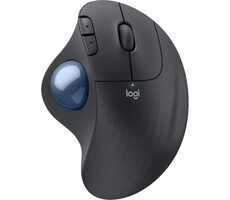 Logitech ERGO M575S Wireless Trackball schwarz / kabellose Lasermaus / Trackball / 5 Tasten / USB