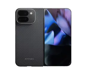 Pitaka MagEZ Case 5 Schutzhülle für Google Pixel 9 Pro Fold schwarz/grauer Twill
