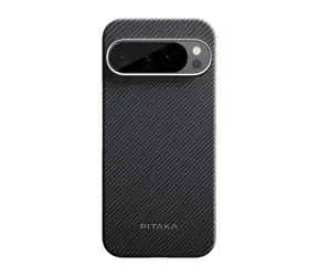 Pitaka MagEZ Case 5 Schutzhülle für Google Pixel 9 Pro XL schwarz/grauer Twill