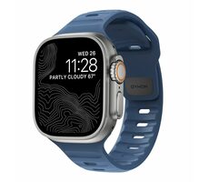 Nomad Sportarmband M/L für Apple Watch 49/46/45/44/42 mm Marineblau