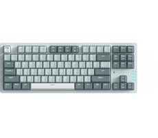 Thunderobot K87 grün / Gaming-Tastatur / mechanisch / rote Schalter / hintergrundbeleuchtet / USB / 1,5 m