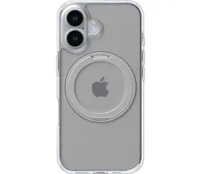 Torras Ostand Pro Case Schutzhülle für Apple iPhone 16 transparent