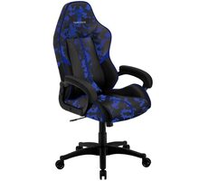 ThunderX3 BC1 CAMO schwarz-blau / Gamingstuhl / Kunstleder / Rollen / Tragkraft 150 kg