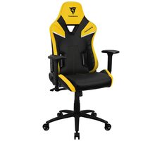 ThunderX3 TC5 schwarz-gelb / Gamingstuhl / Kunstleder / Rollen / Tragkraft 150 kg