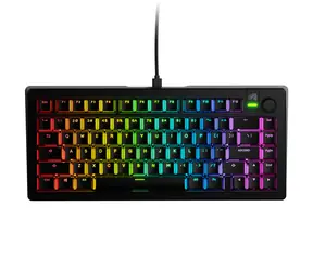 Glorious GMMK 3 75% - Fox Linear ANSI schwarz / Gaming 75% TKL / USB-C / ANSI (US)-Layout / Fox Linear / RGB / 1,4 m