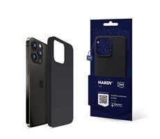 3mk Hardy Silicone MagCase Backcover für Apple iPhone 16 Pro Graphite