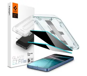 Spigen Glass tR EZ Fit HD (Privacy) gehärtetes Schutzglas für Samsung Galaxy S25/S24 2St