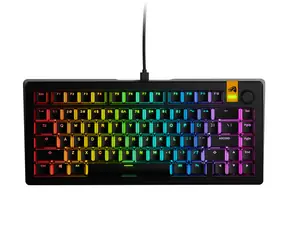 Glorious GMMK 3 HE 75% - Fox HE ANSI schwarz / Gaming 75% TKL / USB-C / ANSI (US)-Layout / Fox HE / RGB / 1,4 m