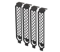 Silverstone SST-Aeroslots-2B schwarz / belüftete Abdeckung für PCIe-Slot / 4Stk