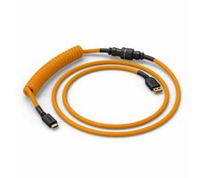 Glorious GMMK USB-C/USB-A Twisted-Kabel 1,4m gold / für Glorious-Tastaturen / 1x USB-C(M) / 1x USB-A(M)
