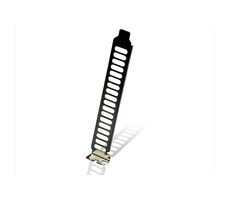 Silverstone SST-Aeroslots-BP schwarz / belüftete Abdeckung für PCIe-Slot / 4Stk