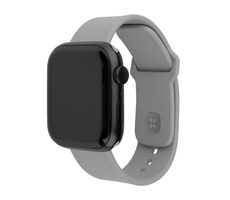 FIXED Silikon Sportarmband-Set für Apple Watch 38/40/41 mm Hellgrau