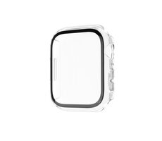 FIXED Pure Schutzhülle mit gehärtetem Glas für Apple Watch 46 mm, transparent