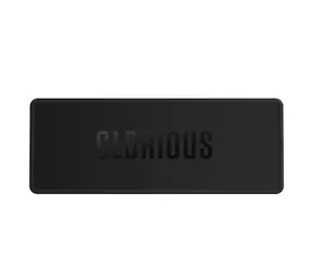 Glorious Keyboard Mat 65% schwarz / Tastaturmatte / 360 x 136 x 4 mm