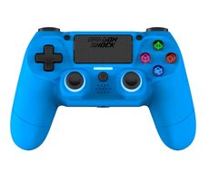 Dragonshock Controller Mizar blau / Gamepad / PS4 / Android / PC / iOS / Bluetooth 
