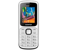 Aligator D210 Dual Sim weiß-schwarz