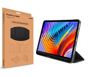 Aligator Tablet-Hülle für iPad Pro 12,9" (2018, 2020, 2021, 2022), schwarz