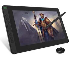 Huion Kamvas 13 lila / Grafiktablett / 293,76 x 165,24 mm / 5080 LPI / 8192 Druckstufen / USB-C 