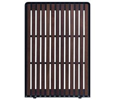 Lian Li DAN Cases A3-mATX Wood Edition Front Panel Walnut schwarz / Frontpanel