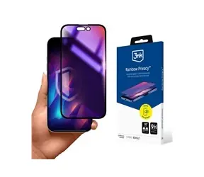 3mk Rainbow Privacy Schutzglas für Apple iPhone 15 Pro Max