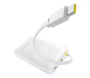 Baseus Bipow 2 10000mAh 20W weiß / Powerbank / USB-A / USB-C