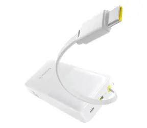 Baseus Bipow 2 20000mAh 20W weiß / Powerbank / USB-A / USB-C