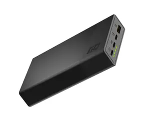 Green Cell PowerPlay20S 20000mAh / Powerbank / Li- POL / 5/9/12V / 3x USB-C / 1xUSB