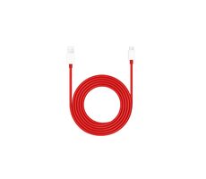OnePlus Warp Charge Datenkabel USB-A - USB-C 1,5m rot