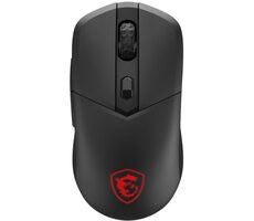 MSI Versa 300 Wireless schwarz / optische Gaming-Maus / 8000 DPI / 6 Tasten / USB / BT / RGB