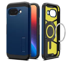 Spigen Tough Armor MagSafe Schutzhülle für Google Pixel 9a marineblau