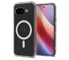 Spigen Ultra Hybrid MagSafe Schutzhülle für Google Pixel 9a klar weiß