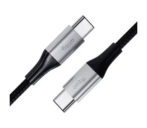 Allity AUC-01 Datenkabel USB-C/USB-C 2m 100W schwarz