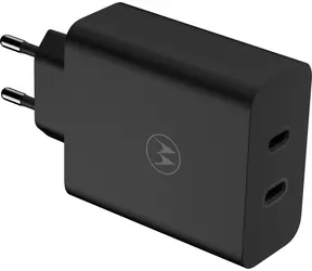 Motorola TurboPower Reiseladegerät schwarz 125W / 2x USB-C / Quick Charge 3.0