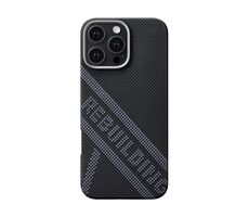 Pitaka Tactile Woven Case Re-TROS Rebuilding Schutzhülle für iPhone 16 Pro Max schwarz