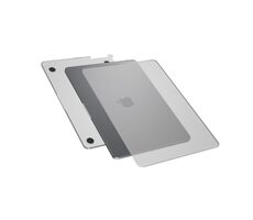 Epico Slim Shell Hülle für Macbook Air 13,6" M2 (2022)/M3 (2024) (A2681/A3113) mattgrau