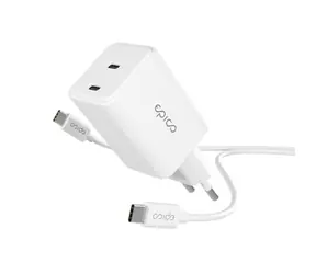 Epico UltraBoost EA30 GaN / 45W / Netzteil + 1,2m Kabel / weiß / 1x USB-C auf USB-C 