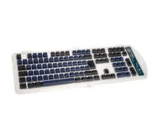 Ducky "Horizon" Double-Shot Tastenkappen Set / PBT / blau / DE 