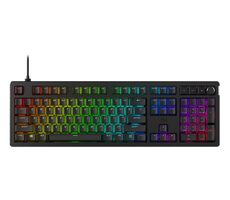 HyperX Alloy Rise / Mechanische Gaming-Tastatur / HyperX Red / US / RGB-LED-Hintergrundbeleuchtung / Anti-Ghosting