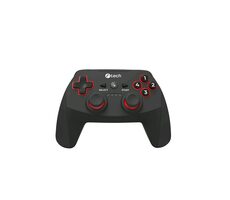 C-tech Khort Gamepad / kabelgebunden / USB / vibrierend / für PC und PS3 