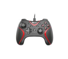 C-tech Theon Gamepad / kabelgebunden / USB / vibrierend / für PC und PS3 