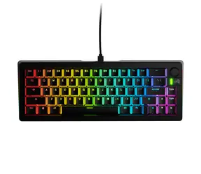 Glorious GMMK 3 65% Custom schwarz / Gaming Custom Tastatur / mechanisch / Fox Standard Schalter / ANSI / RGB / US Layout