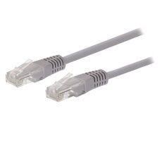 C-tech Patchkabel Cat5e UTP 2 m grau