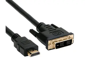 C-tech HDMI-auf-DVI-Kabel 1,8 m schwarz 