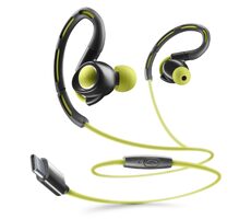 CellularLine SPORT Sport-In-Ear-Kopfhörer USB-C schwarz-limette