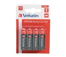 Verbatim 49503 Alkaline AA-Batterien (8 Stück) / 1,5 V