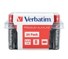 Verbatim 49504 Alkaline Batterien AAA (24 Stück) / 1,5V