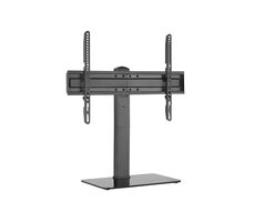 Brateck LDT03-23L schwarz / Universal-Tischständer für TV 37"-70" / drehbar / Tragkraft 45kg