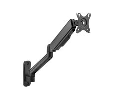 Brateck LDA32-112E / Einarmige Wandhalterung für max. Monitor 32' / Max. Tragkraft 9kg / mechanische Feder