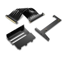 Sharkoon AGC Kit schwarz / PCIe 4-Slot Riser / PCIe 3.0 x16 / Kabel 230mm